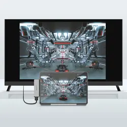 هاب 6 پورتCS17 | USB-C