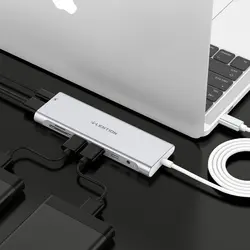 هاب 8 پورت USB-C لنشن سری SAILING مدل C37-1M با بهترین کیفیت