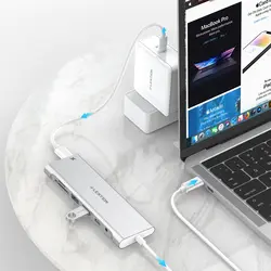 هاب 8 پورت USB-C لنشن سری SAILING مدل C37-1M با بهترین کیفیت