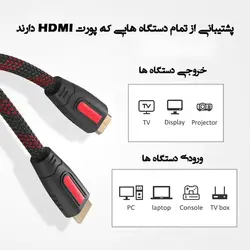 فروش کابل HDMI کیفیت 4K مخصوص کنسول بازی |کابل hdmi با کیفیت |قیمت 1402
