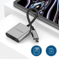 مبدل USB-C به C8|SD/MicroSD