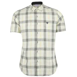 پیراهن آستین کوتاه ال آر سی LRC مدل 7015T لیمویی