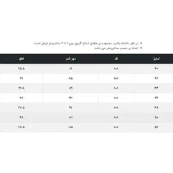 شلوار پارچه ای مردانه ال آر سی LRC مشکی مدل 80158