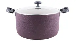 سرویس قابلمه و ماهیتابه ۷ پارچه ساج مدل SOLO