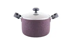 سرویس قابلمه و ماهیتابه ۷ پارچه ساج مدل SOLO