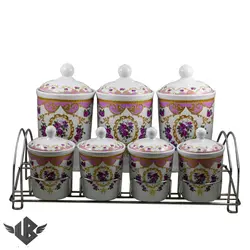 ست جا ادویه ۸ پارچه وینچی مدل ۲۵۲۵