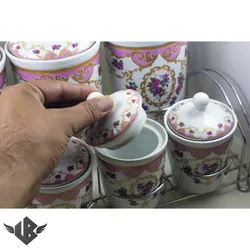 ست جا ادویه ۸ پارچه وینچی مدل ۲۵۲۵