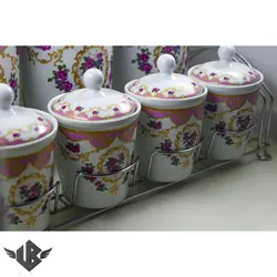 ست جا ادویه ۸ پارچه وینچی مدل ۲۵۲۵