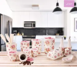 ست جای ادویه و بانکه ۱۶ پارچه پالرمو مدل سولکاسا