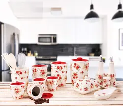 ست جای ادویه و بانکه ۱۶ پارچه پالرمو مدل سولکاسا