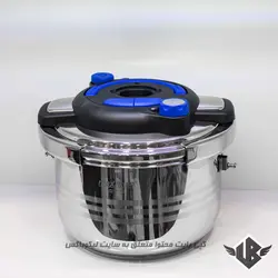 زودپز دوقلو  maximan سایز ۵+۷ L