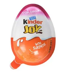 تخم مرغ شانسی کیندر جوی دخترانه 20 گرم