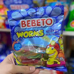 پاستیل ببتو BEBETO مدل کرم 120 گرم