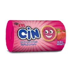 بیسکویت اتی جین توت فرنگی ۳۲۵ گرم