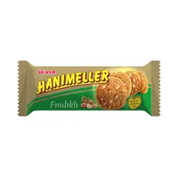 بیسکویت فندقی هانیم اللر اولکر 82 گرمی