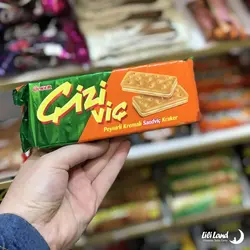 بیسکویت کراکر پنیری کرم دار چیزی اولکر 82 گرمی