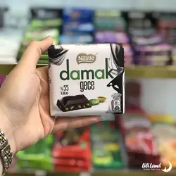 شکلات تلخ داماک نستله پسته ای 65 گرم