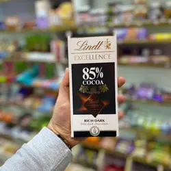 شکلات تلخ 85 درصد لینت سوئیس 100 گرم