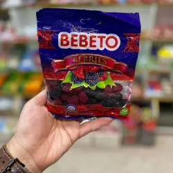 پاستیل ببتو تمشکی سایز بزرگ ۱۵۰ گرم