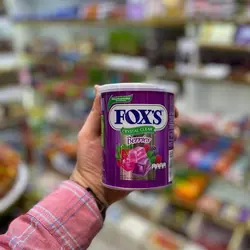 آبنبات کریستالی فاکسز Fox's خانواده توت ها ۱۸۰ گرم