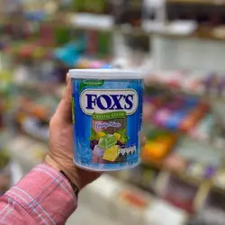 آبنبات کریستالی فاکسز Fox's نعنایی ۱۸۰ گرم