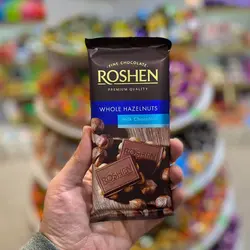 تابلت شکلات شیری فندقی روشن(ROSHEN) ۹۰ گرمی