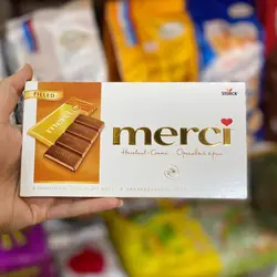 شکلات تبلت مرسی کرم فندوقی ۱۲۵ گرم