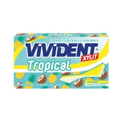 آدامس ویویدنت تروپیکال طعم نارگیل و آناناس 26 گرم