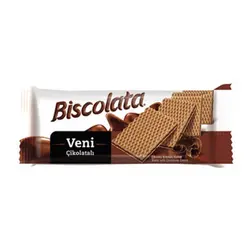 ویفر شکلاتی بیسکولاتا ونی 50 گرم