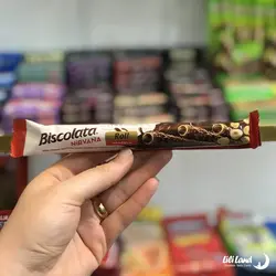 ویفر رولی فندقی بیسکولاتا نیروانا 26 گرمی