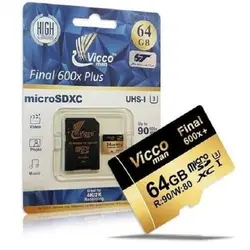 کارت حافظه microSDHC ویکو من مدل Final 600X ظرفیت 64 گیگ - لینوکس کالا