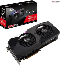 کارت گرافیک ASUS DUAL AMD RADEON RX 6700 XT 12GB - لینوکس کالا