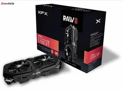 کارت گرافیک XFX AMD Radeon RX 5700 XT Raw II 8GB - لینوکس کالا