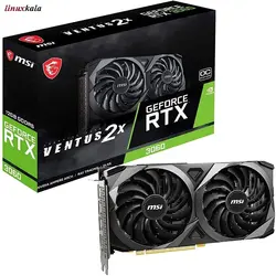 کارت گرافیک MSI GeForce RTX 3060 VENTUS 2X 12GB OC - لینوکس کالا