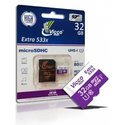 کارت حافظه microSDHC ویکو من مدل Extra 533X ظرفیت 32 گیگ - لینوکس کالا