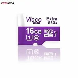 کارت حافظه microSDHC ویکو من مدل Extra 533X ظرفیت 16 گیگ - لینوکس کالا