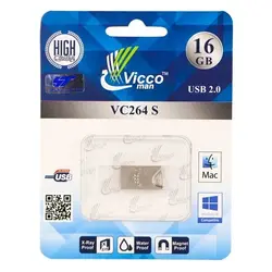 فلش مموری ویکو من مدل VC264 S ظرفیت 16 گیگ - لینوکس کالا