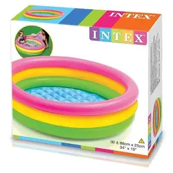 استخر بادی کودک اینتکس INTEX کد 58924NP قطر 86cm - لیتل بی بی