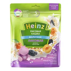 سرلاک برنج، زردآلو، آلو با شیر هاینز Heinz