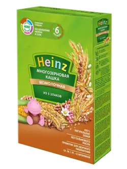 سرلاک پنج غله بدون شیر هاینز Heinz