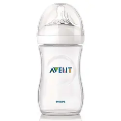 شیشه شیر نچرال(طبیعی)فیلیپس اونت ۲۶۰ میل 2 عددی philips avent - لیتل بی بی