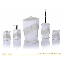 اکسسوری دستشویی 6 پارچه 7241 سفید