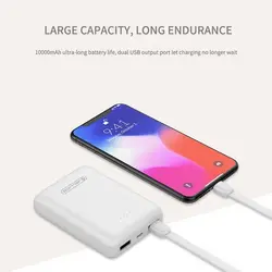 پاوربانک جلیکو مدل RM-120 ظرفیت 10000 میلی آمپر ساعت