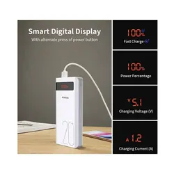 پاور بانک روموس مدل PSN20 Sense6ps Plus ظرفیت 20000میلی آمپر ساعت