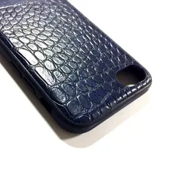 کاور گوشی طرح چرم رنگ سرمه ای مناسب Iphone 7/8 برند Hojar