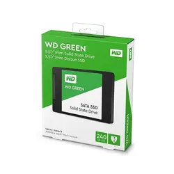 SSD اینترنال وسترن دیجیتال مدل Green WDS240G2G0A ظرفیت 240 گیگابایت