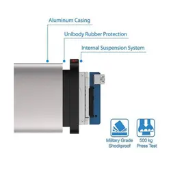 هارد اکسترنال سیلیکون پاور مدل Armor A85 ظرفیت 2 ترابایت