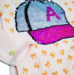 ست پولک دوزی بچه گانه مدل کلاه