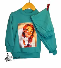 بلوز و شلوار دخترانه چراغدار