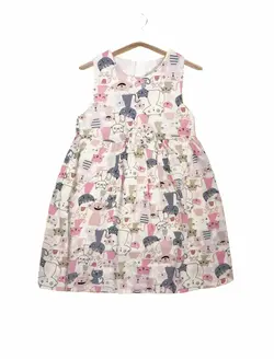 سارافون نخی بچه گانه مدل گربه